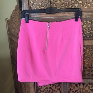 MAJORELLE Skirts - NEW Hours Ring Hot Pink Mini Skirt MAJORELLE Skirts - NEW Hours Ring Hot Pink Mini Skirt